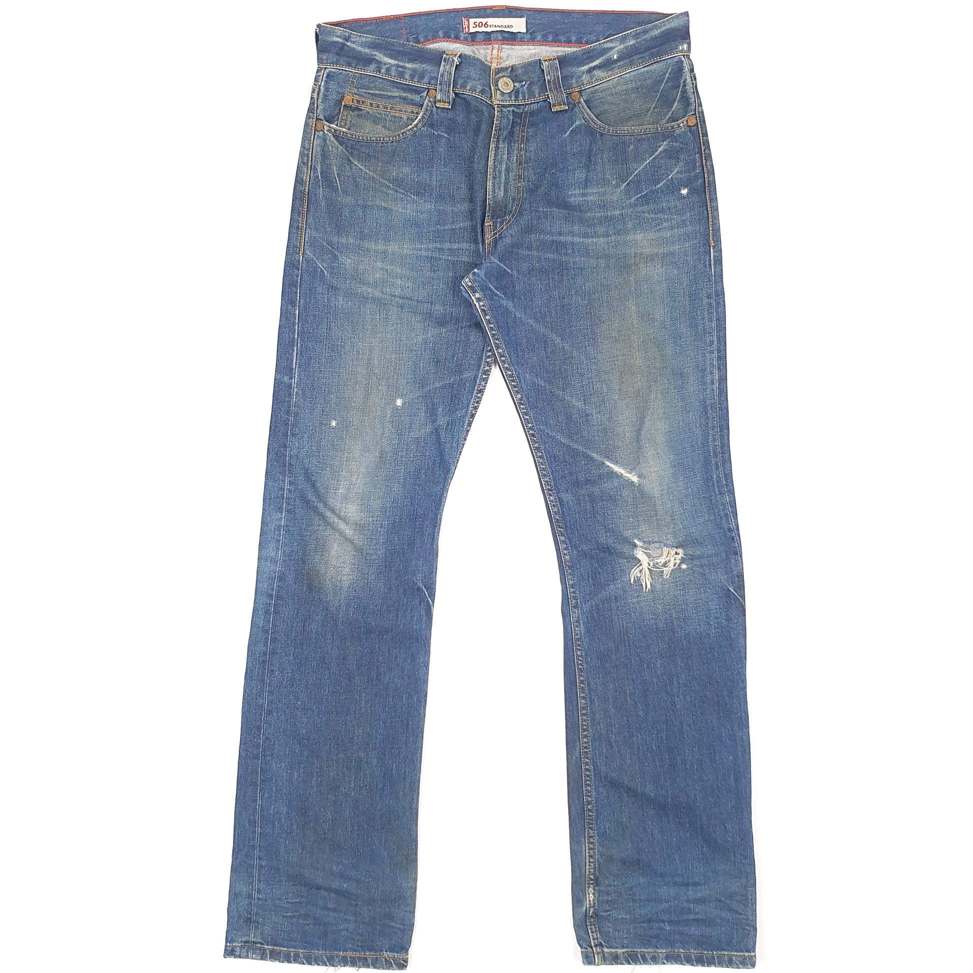 Levis 506 Regular Fit Jeans W36 L34 Blue