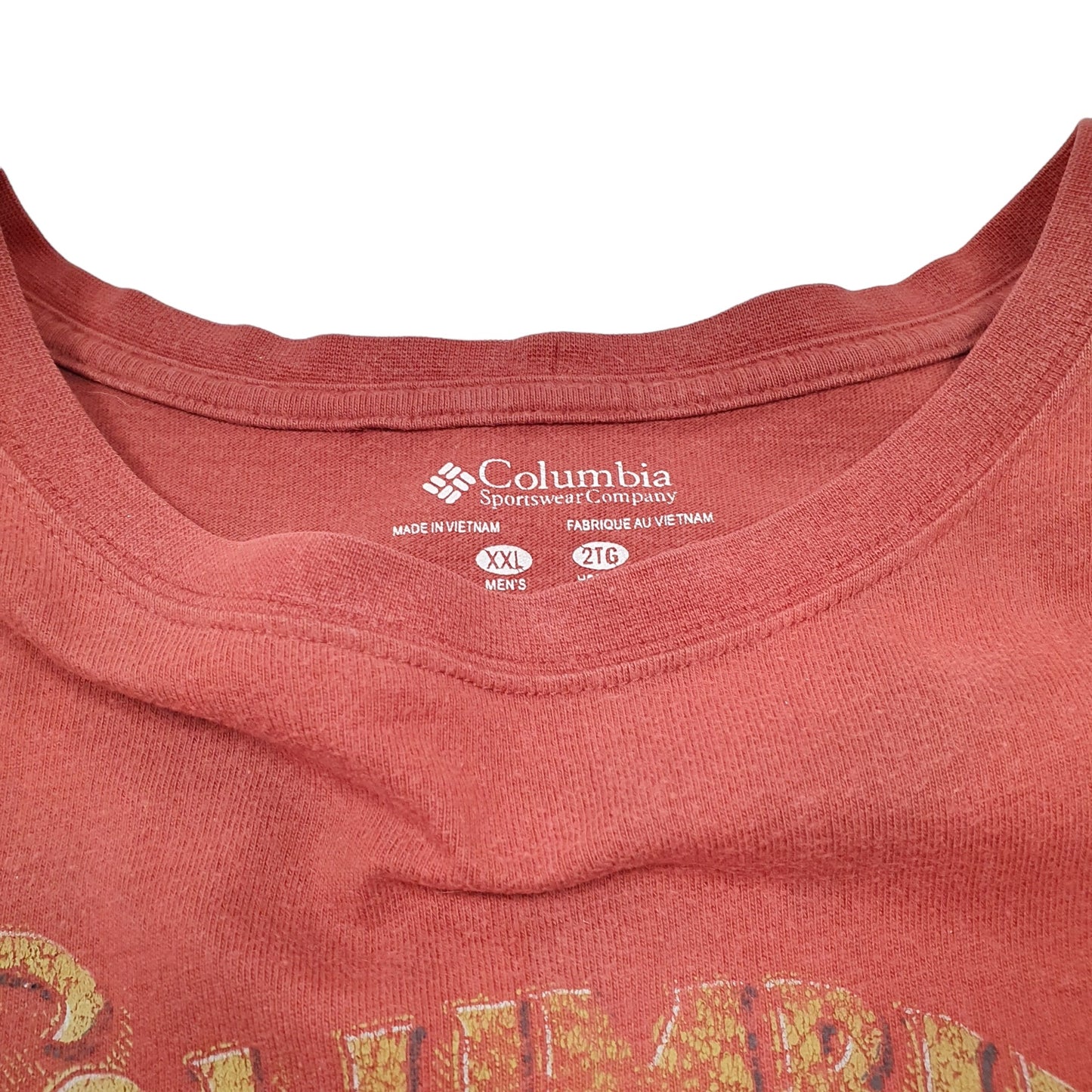 Mens Burgundy Columbia Sportswear Dog Hunting Long Sleeve T Shirt