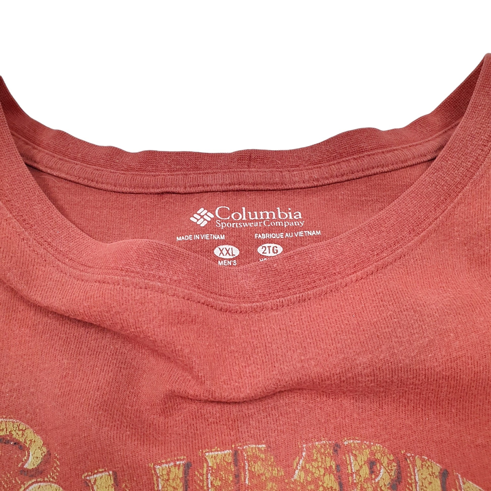 Mens Burgundy Columbia Sportswear Dog Hunting Long Sleeve T Shirt