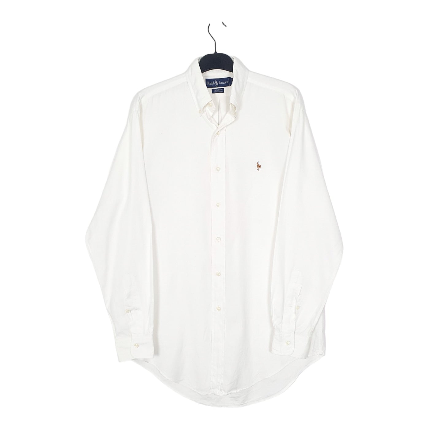 Polo Ralph Lauren Long Sleeve Yarmouth Fit Shirt White