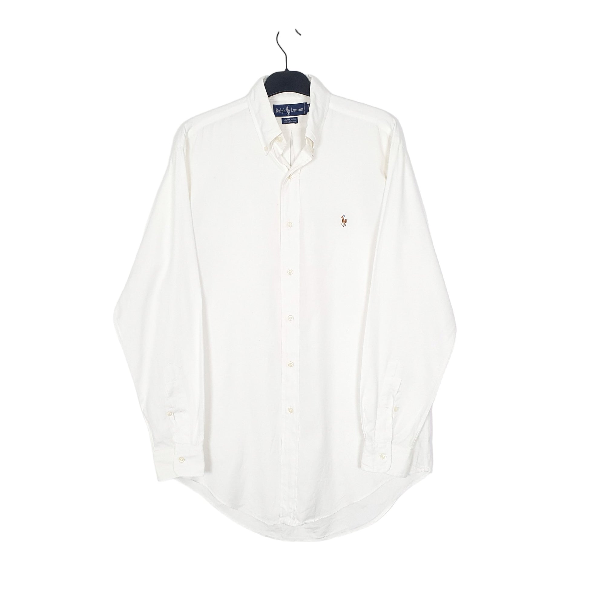 Polo Ralph Lauren Long Sleeve Yarmouth Fit Shirt White