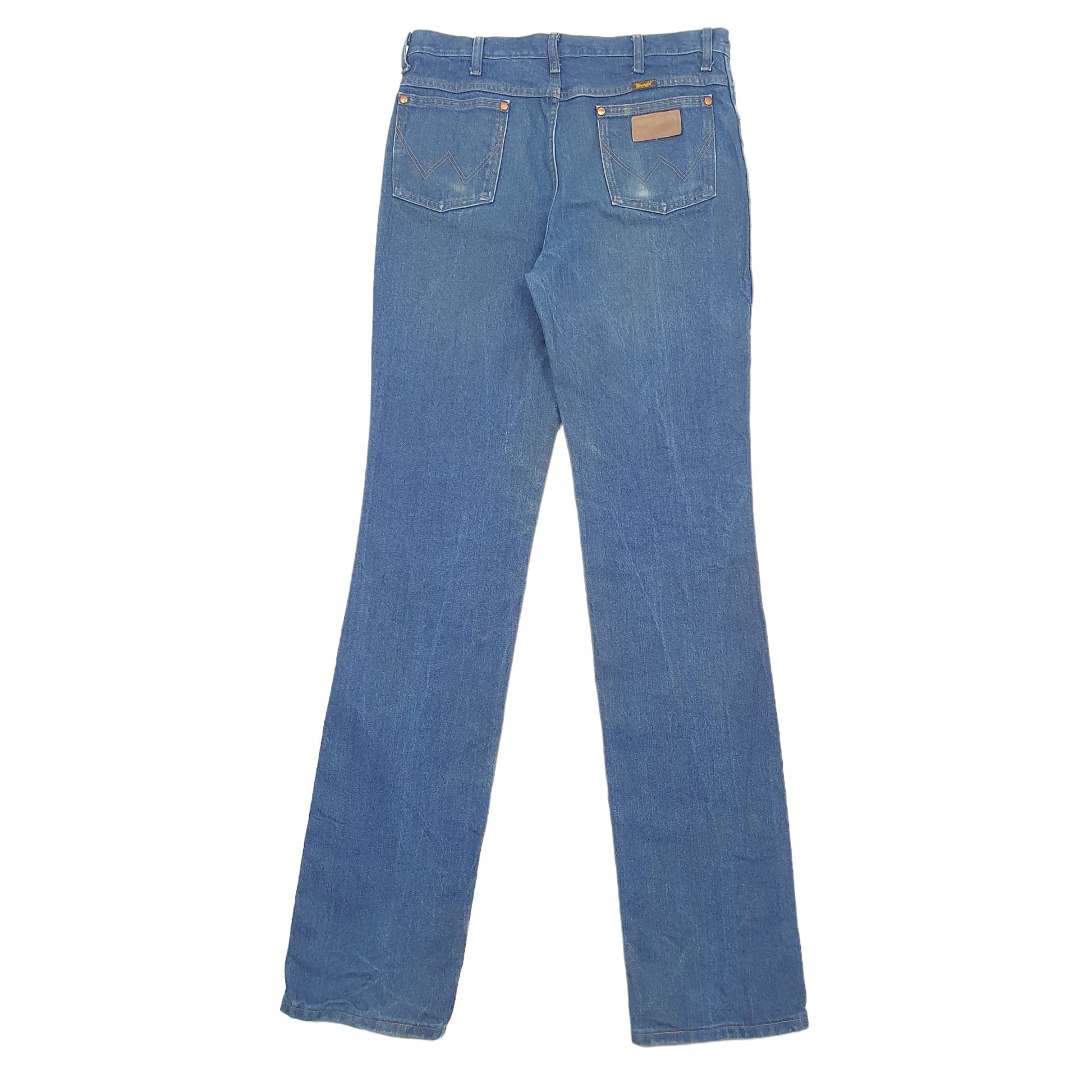 Wrangler Regular Straight Fit Jeans W34 L38 Blue