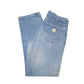 Mens Blue Carhartt Flame Resistant Casual JeansW34 L32
