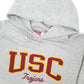 Mens Grey Champion USC Trojans USA College Hoodie Jumper