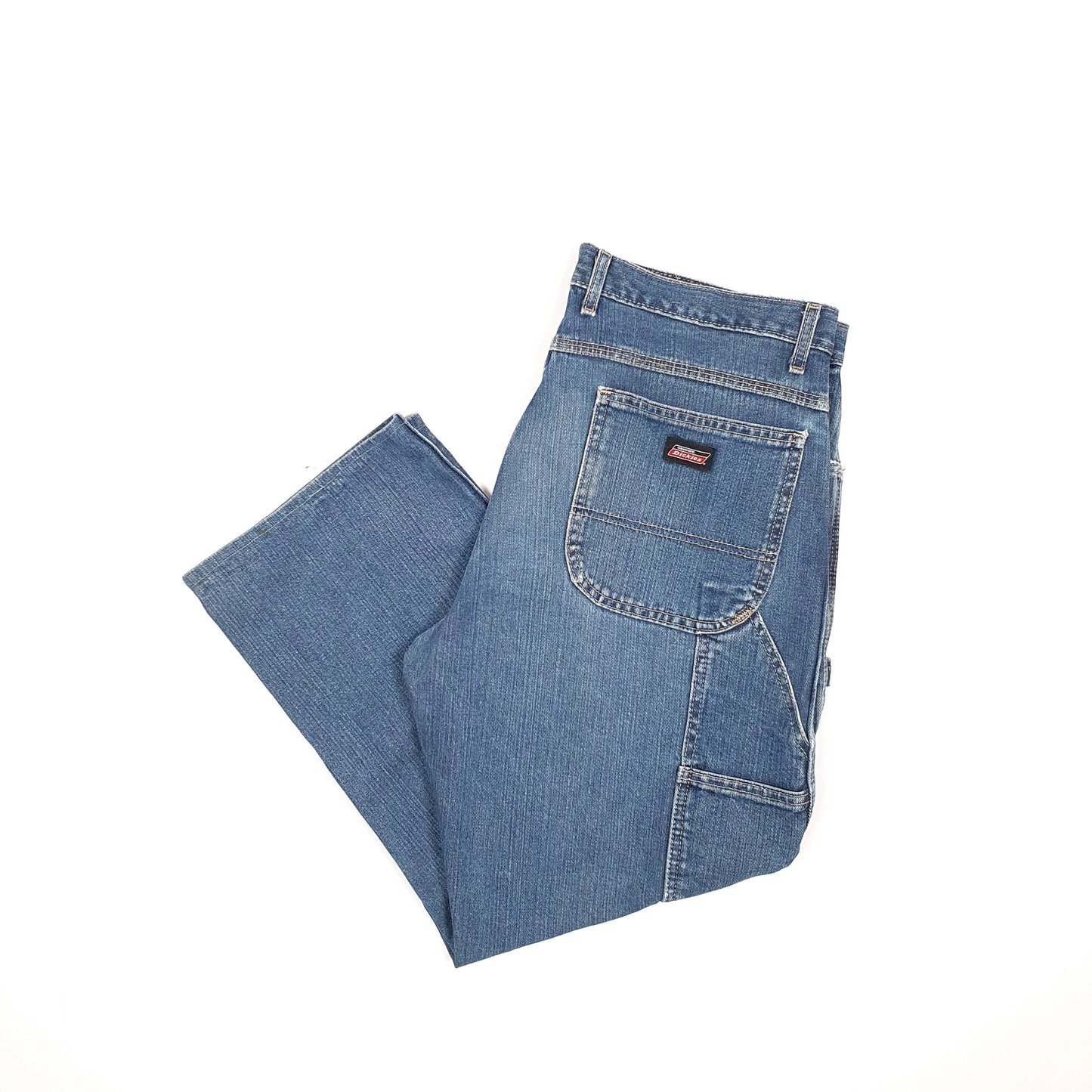 Dickies Casual Loose Fit Carpenter Jeans W36 L27 Blue