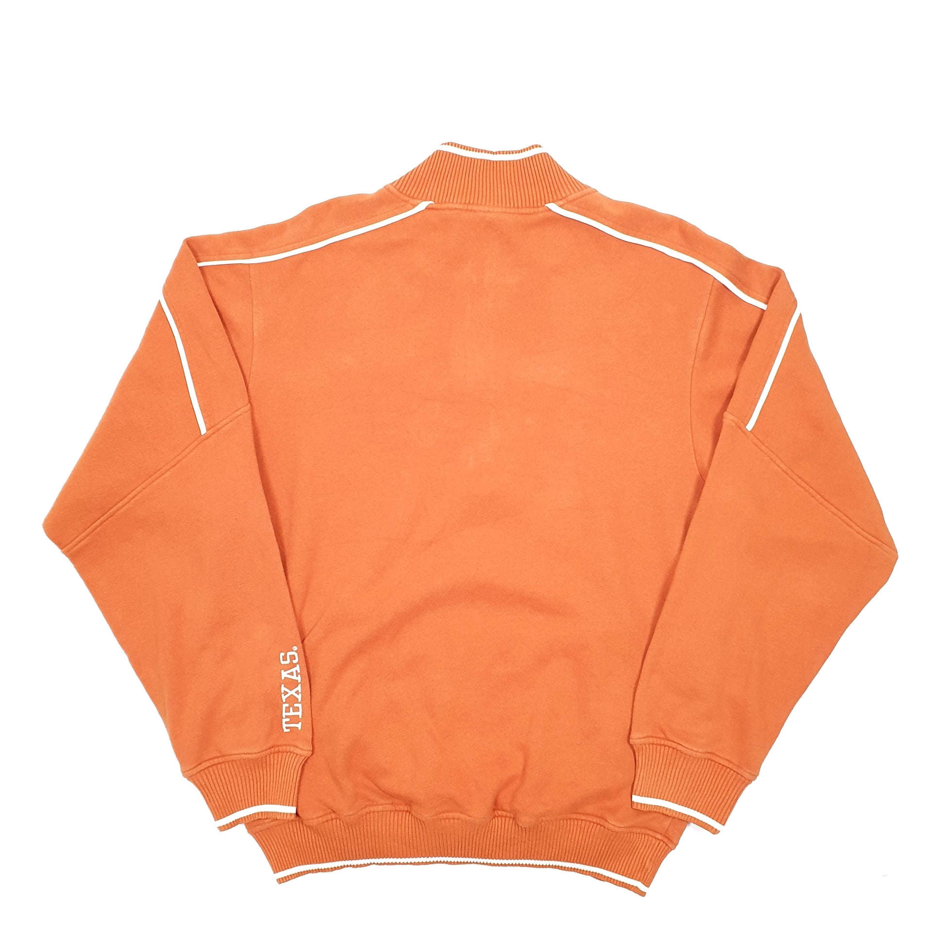 Mens Orange Nike Texas Long Horns Athletics Quarter Zip Jumper