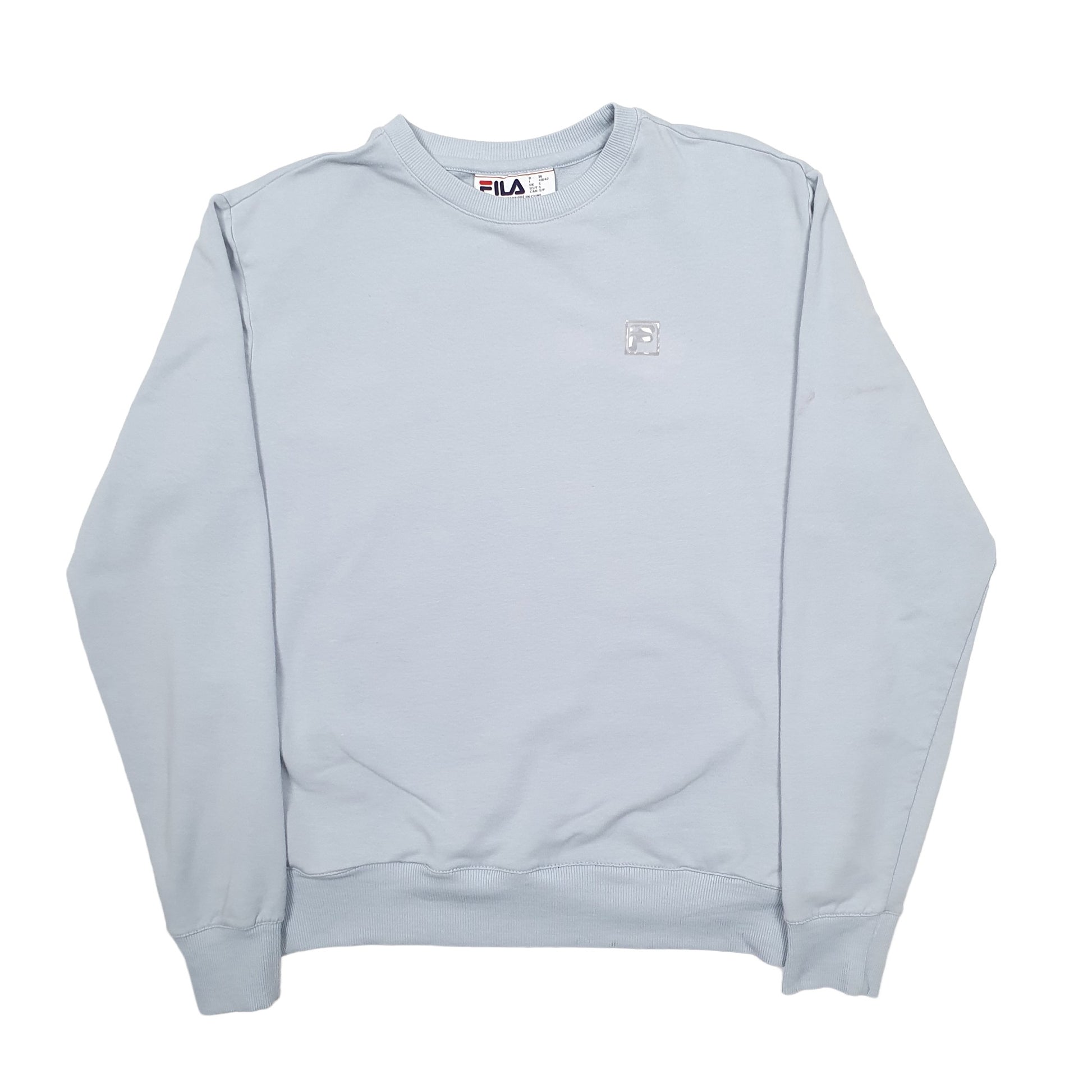 Mens Bl Fila  Crewneck Jumper