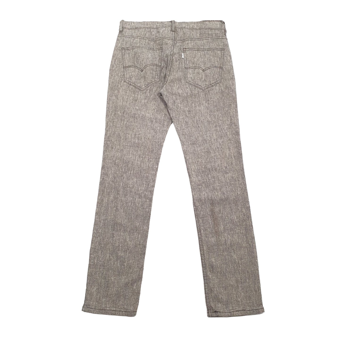 Mens Levis Grey Chino Trousers W32 L32 Grey