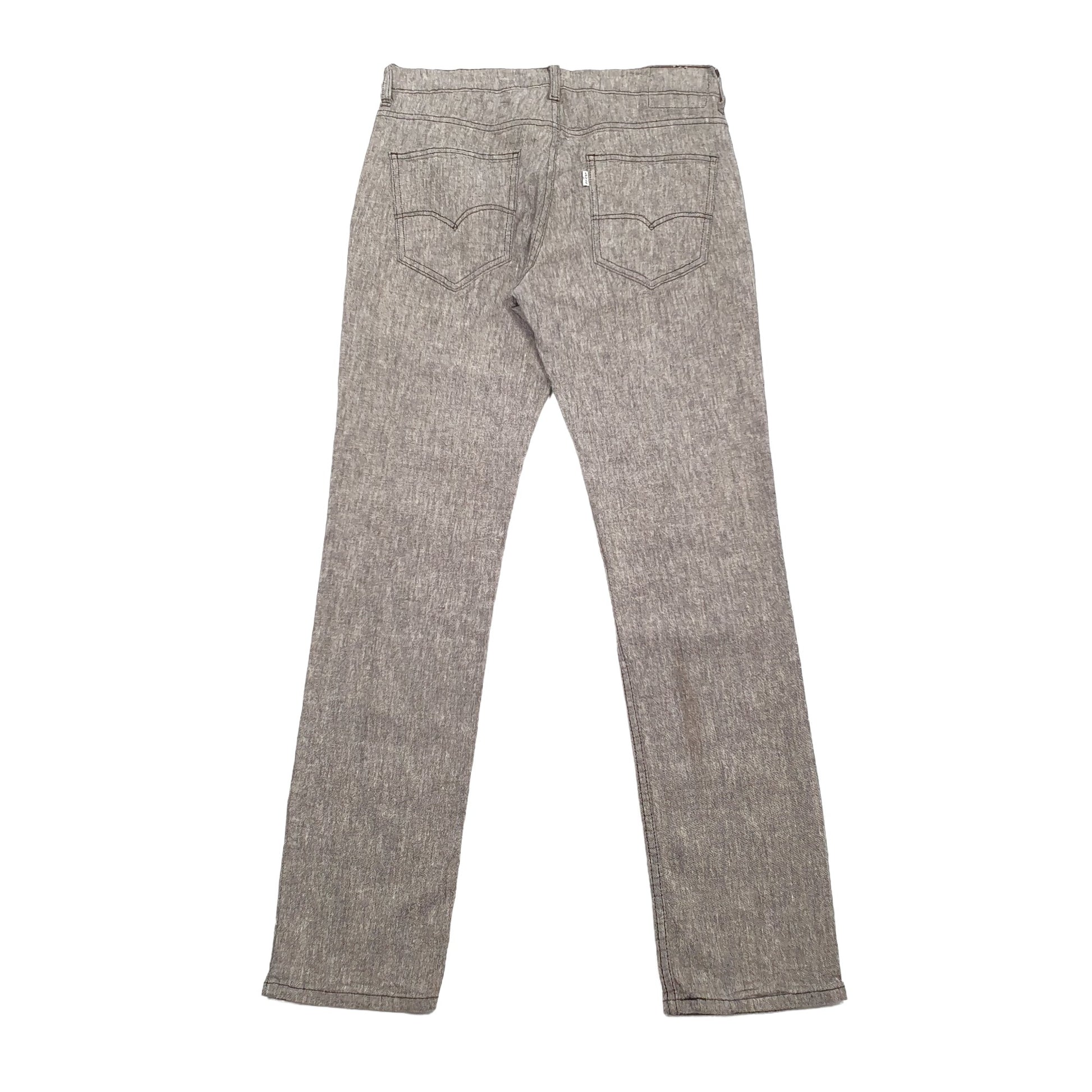 Mens Levis Grey Chino Trousers W32 L32 Grey