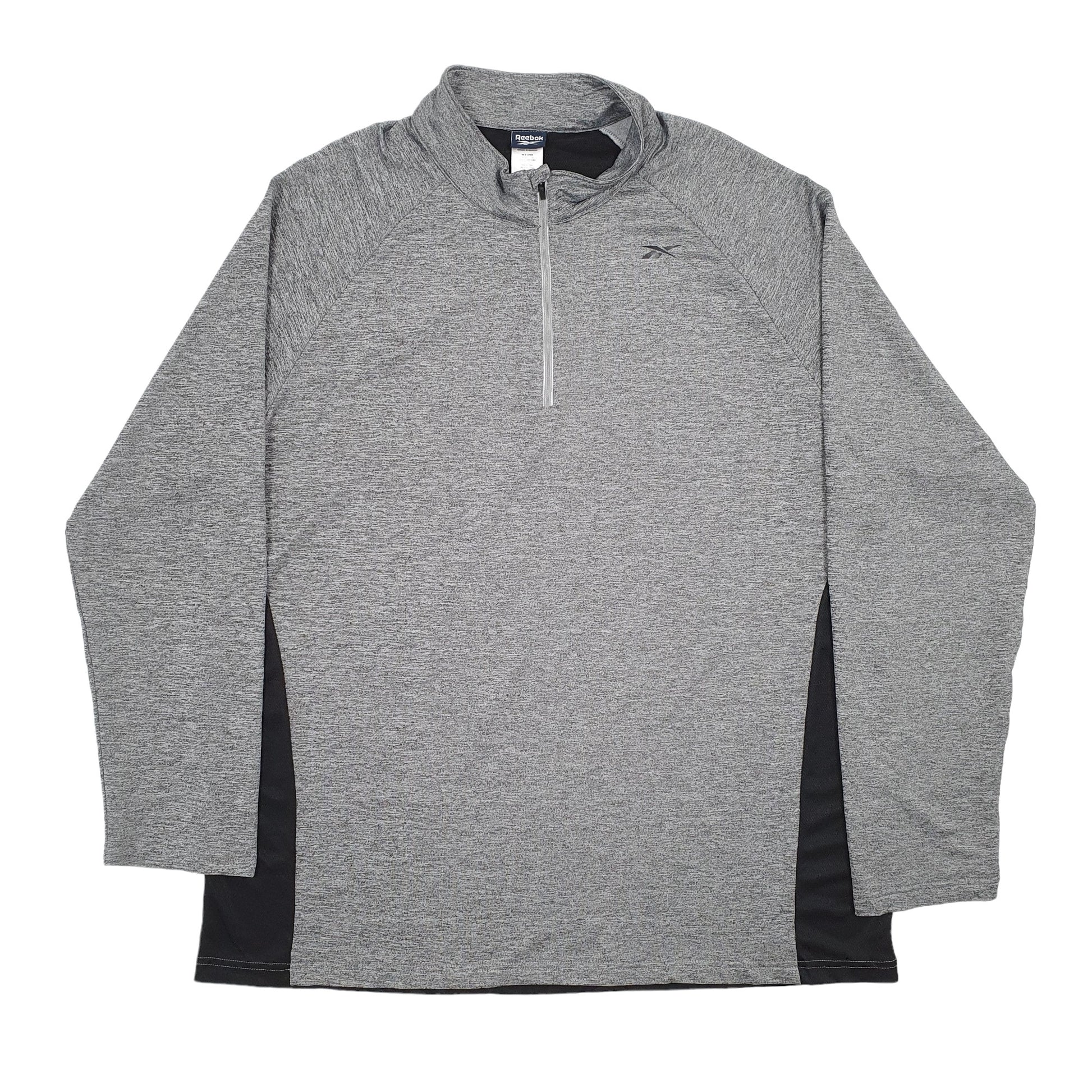 Reebok Active Quarter Zip XL Grey