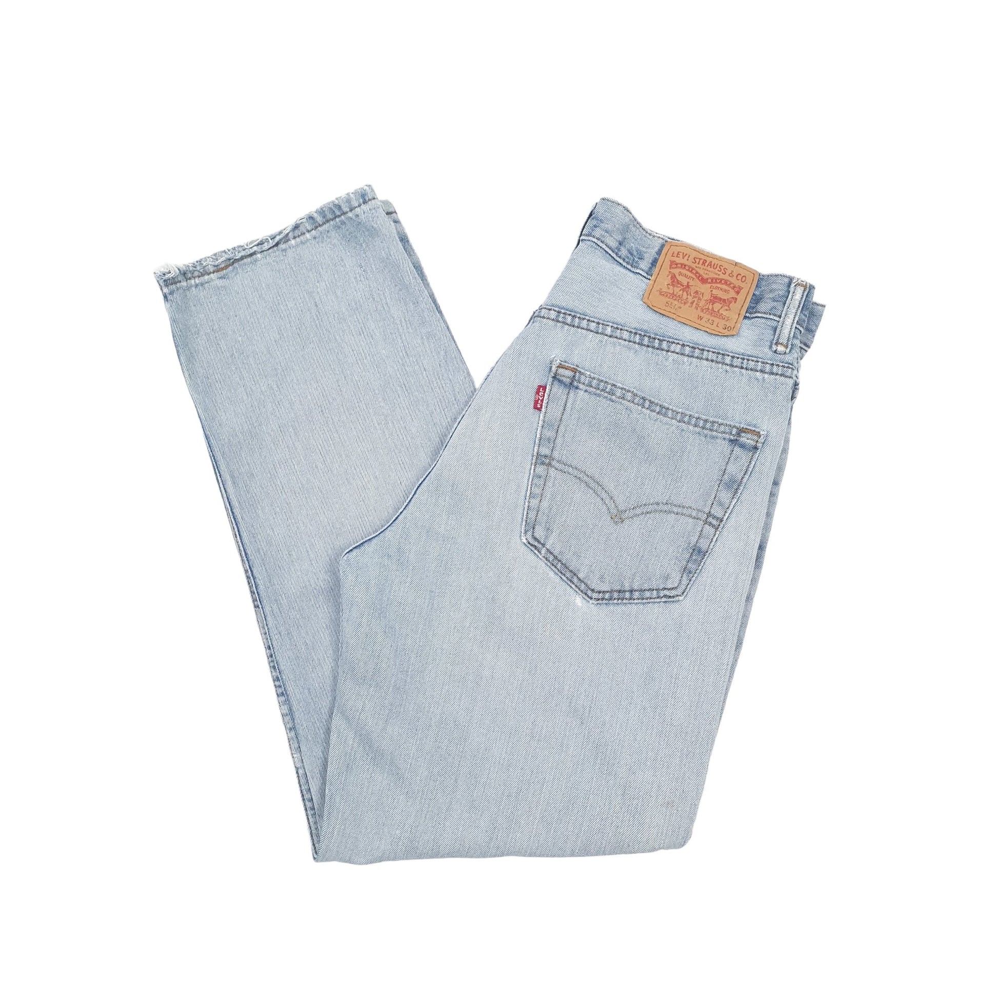 Levis 550 Relaxed Fit Jeans W33 L30 Blue