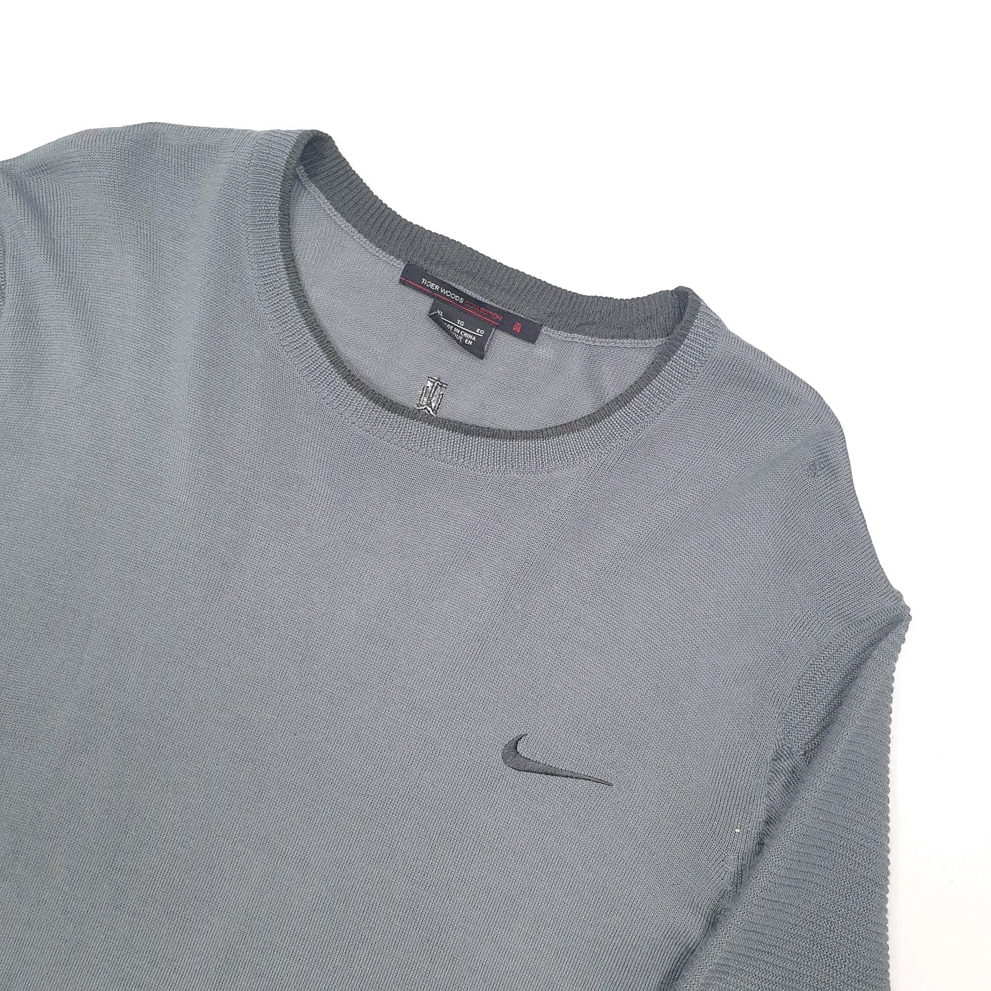 Nike Golf Tiger Woods Crewneck XL Grey