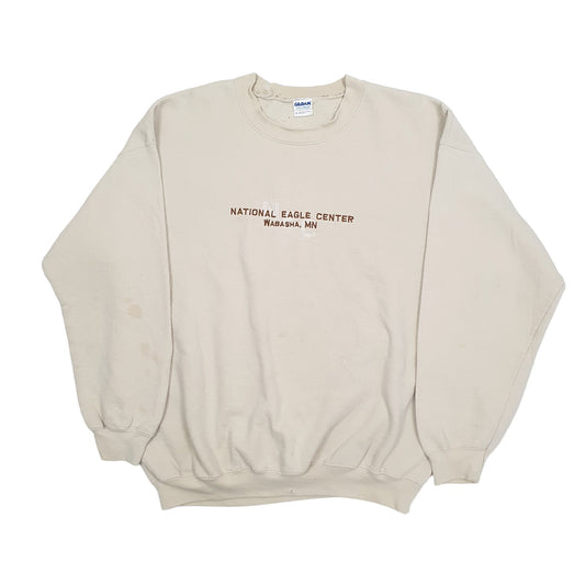 Gildan National Eagle Centre Crewneck XL Cream