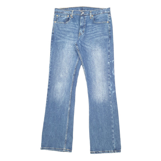 Levis 527 Bootcut Fit Jeans W34 L32 Blue