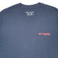 Mens Blue Columbia Sportswear  Short Sleeve T Shirt