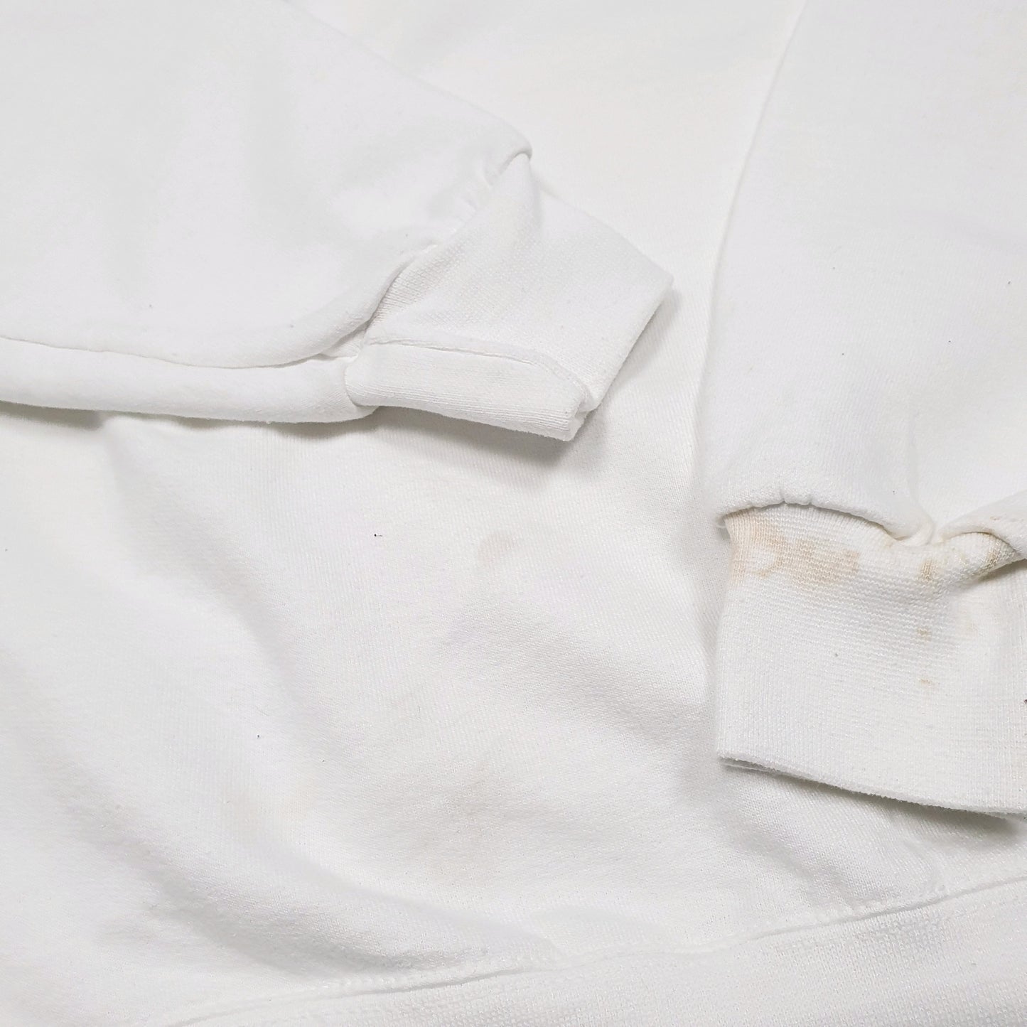 Mens White Champion Adirondacks Furniture Hoodie Jumper