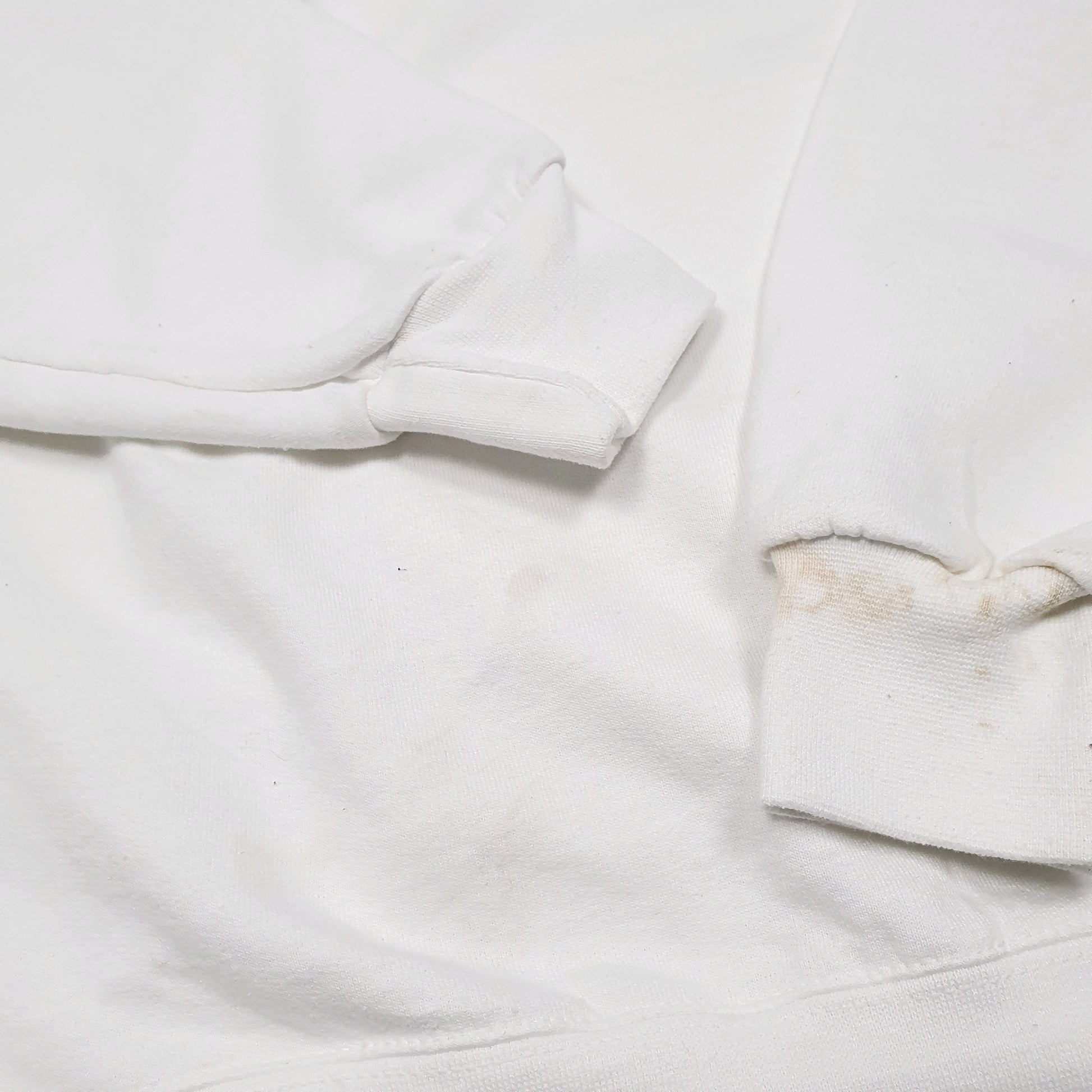 Mens White Champion Adirondacks Furniture Hoodie Jumper