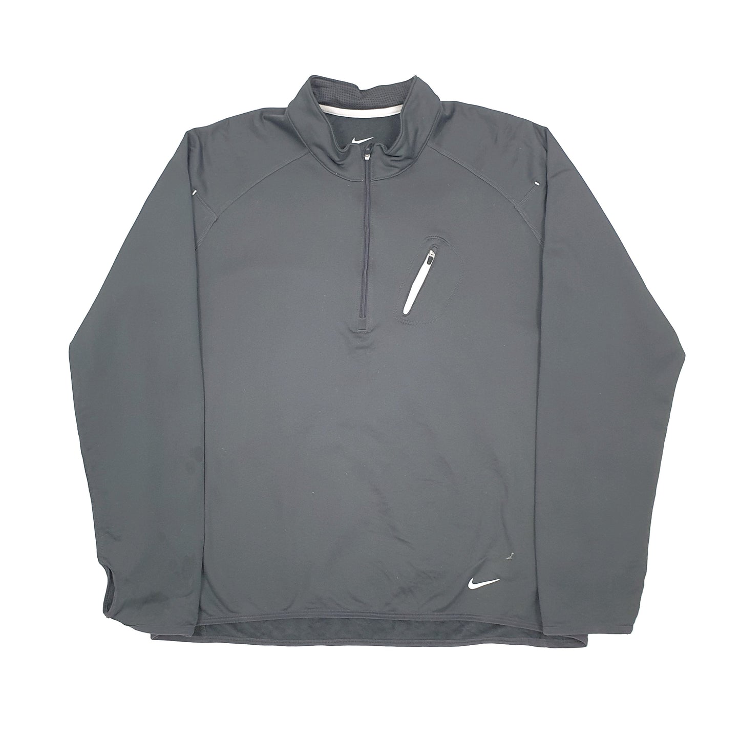 Nike Dri Fit Quarter Zip L Grey