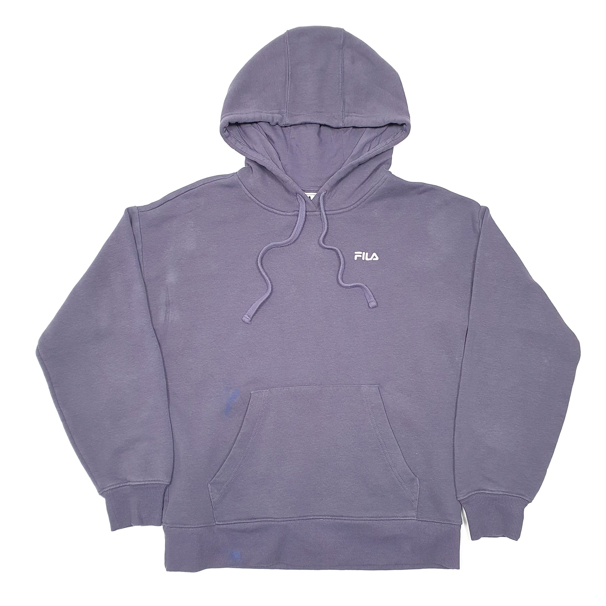Mens Navy Fila  Hoodie Jumper