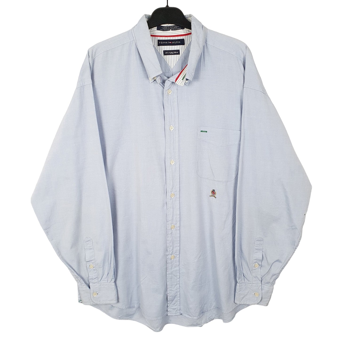 Tommy Hilfiger Long Sleeve Regular Fit Shirt Blue