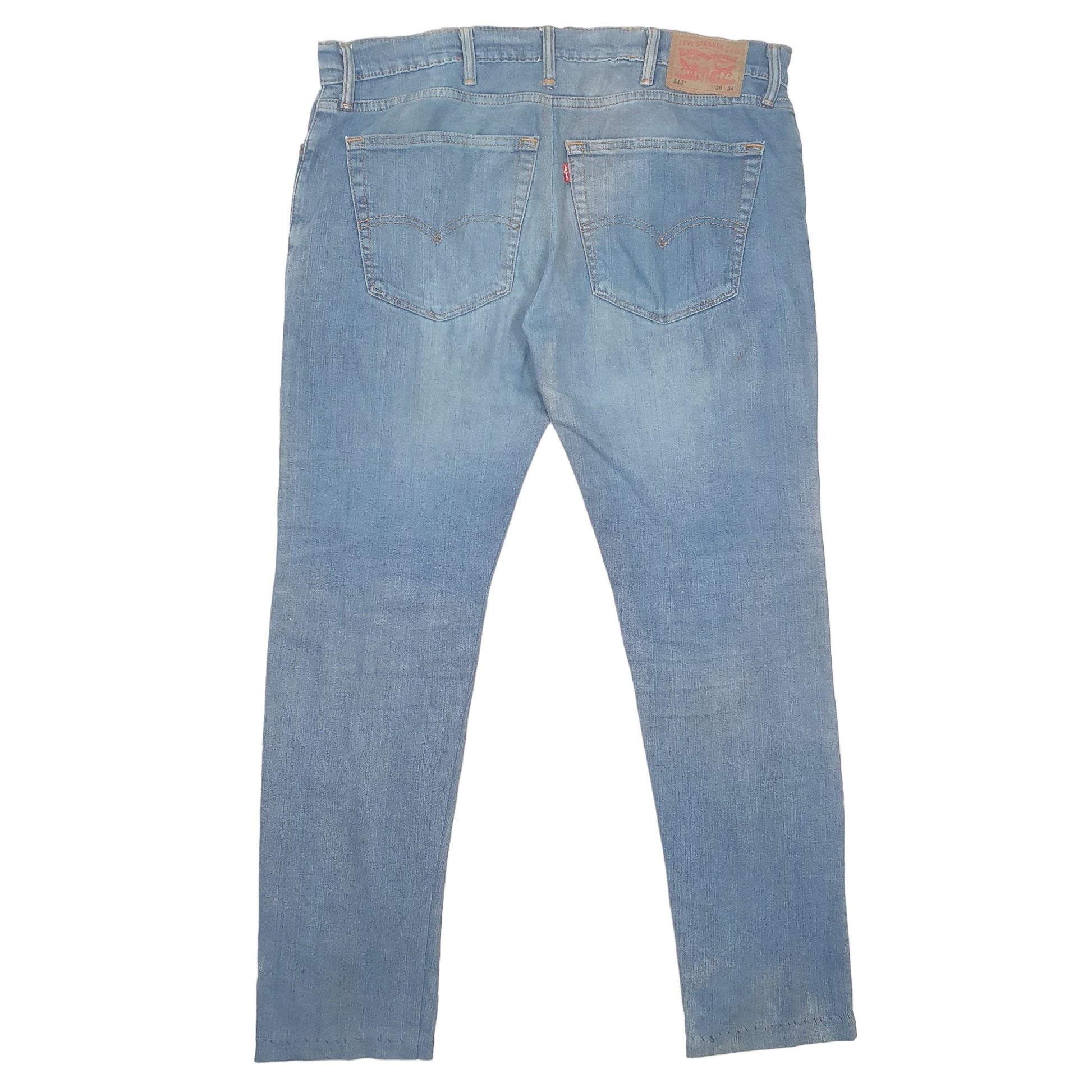 Mens Blue Levis Stretch 513 JeansW38 L33