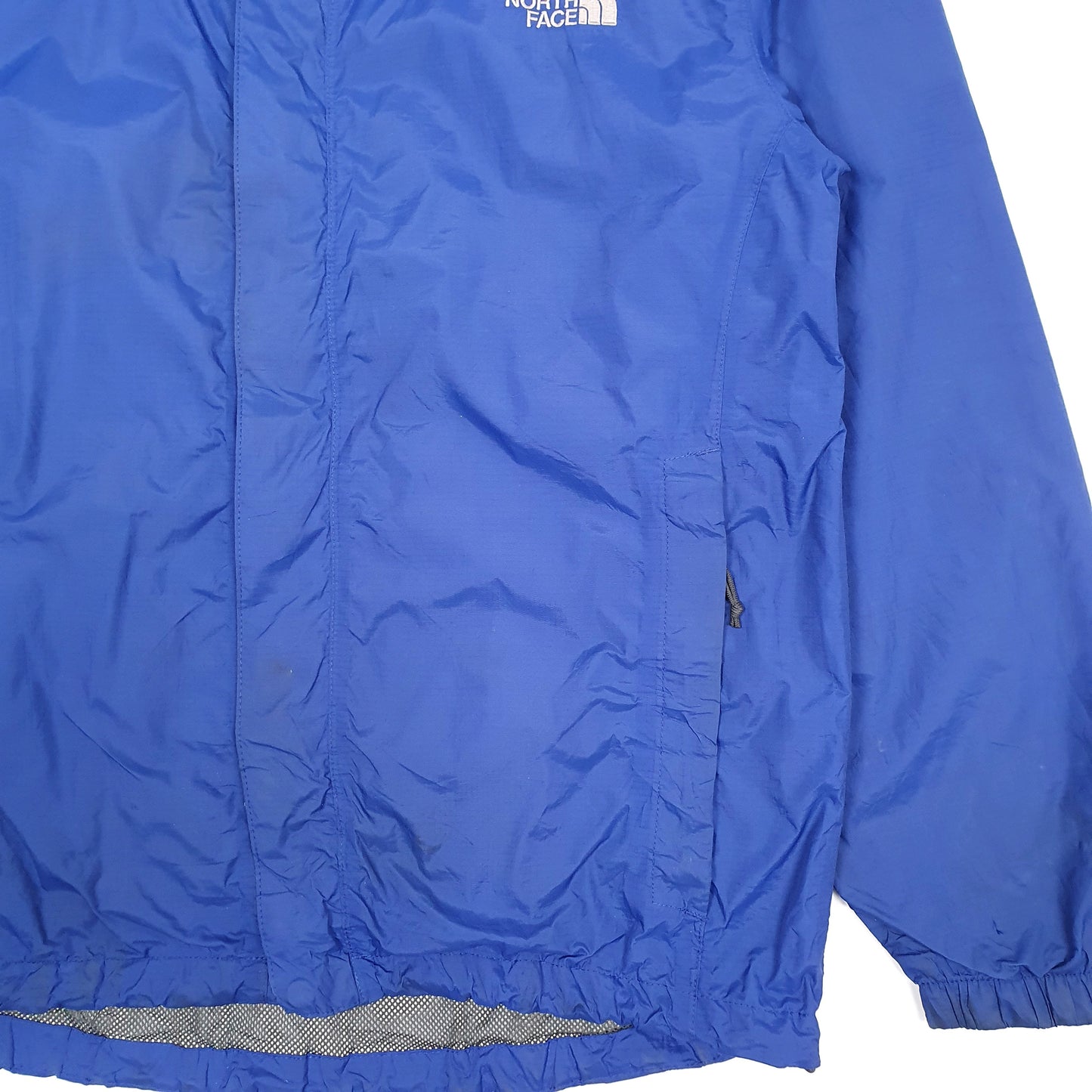 Mens Blue The North Face Hyvent Hooded  Coat
