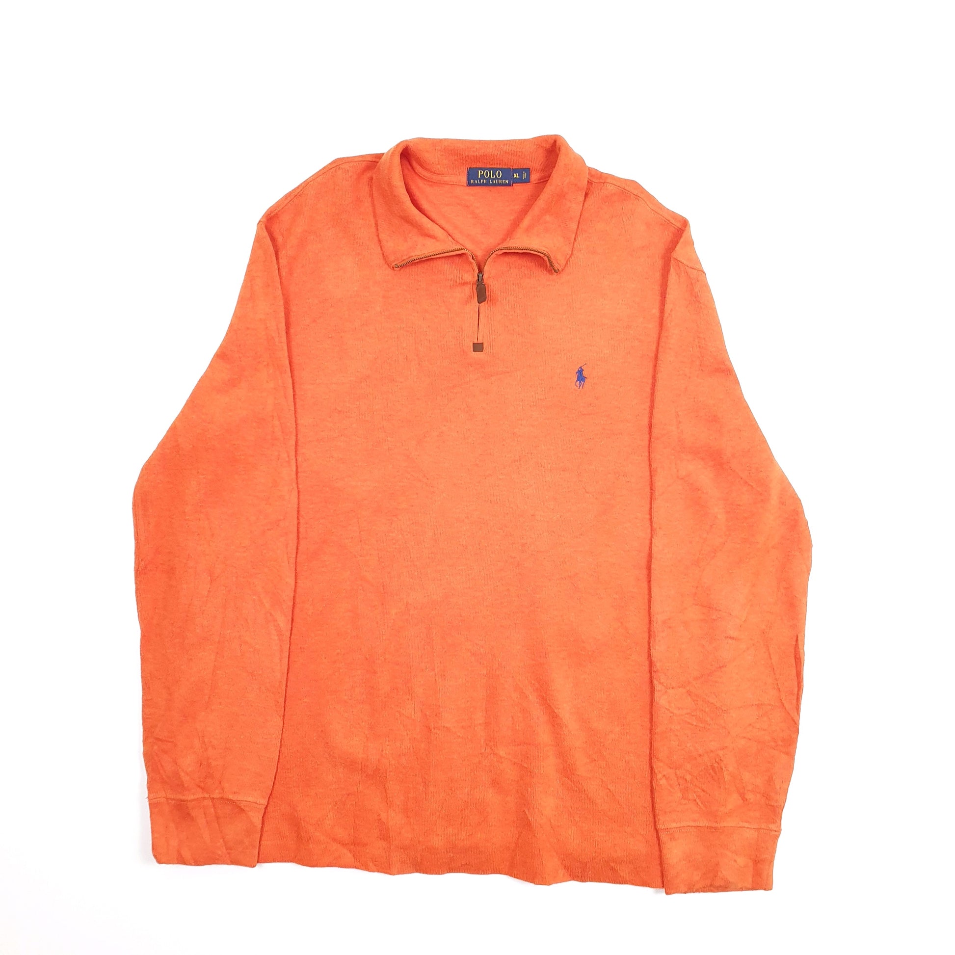 Polo Ralph Lauren Quarter Zip XL Orange