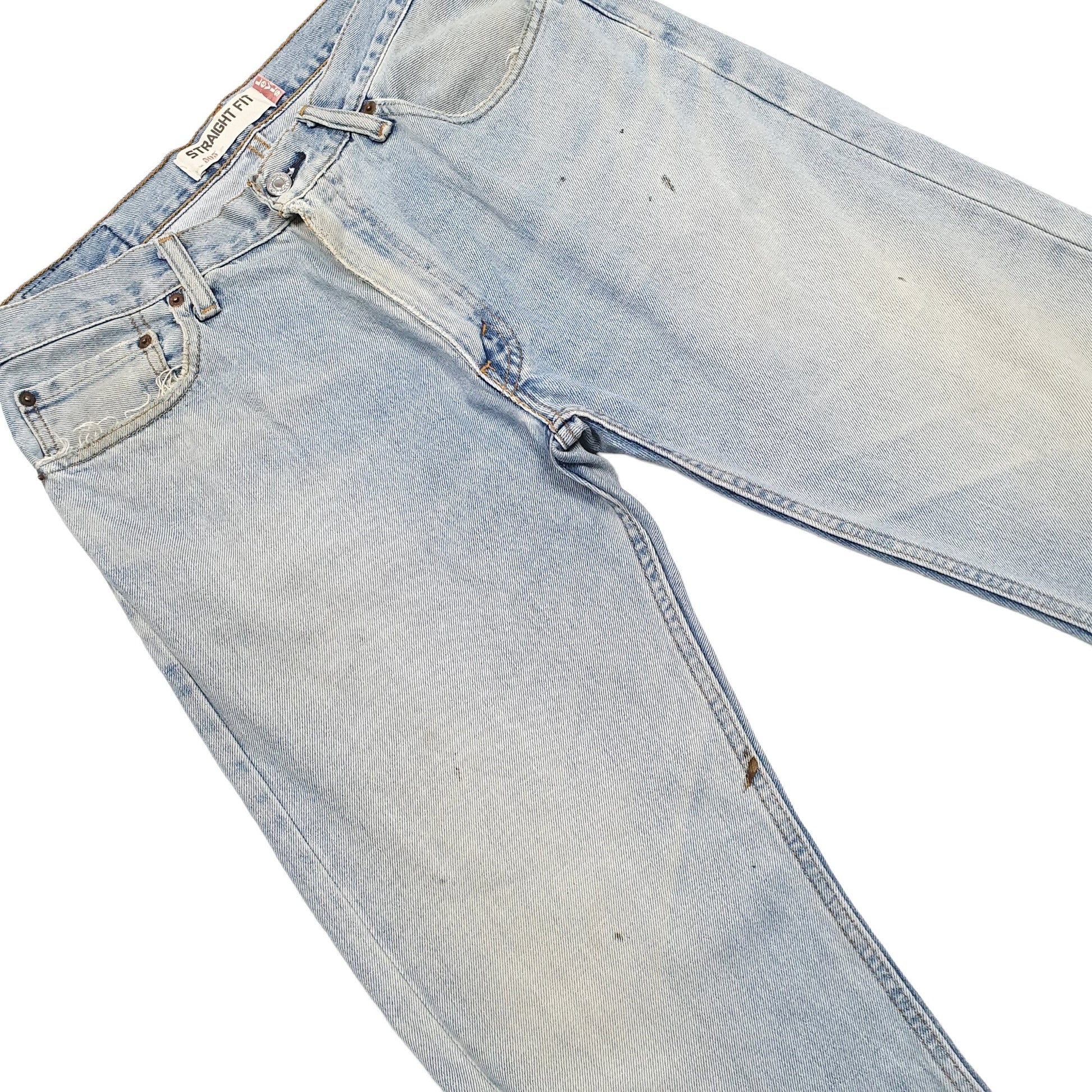 Mens Blue Levis  505 JeansW32 L28