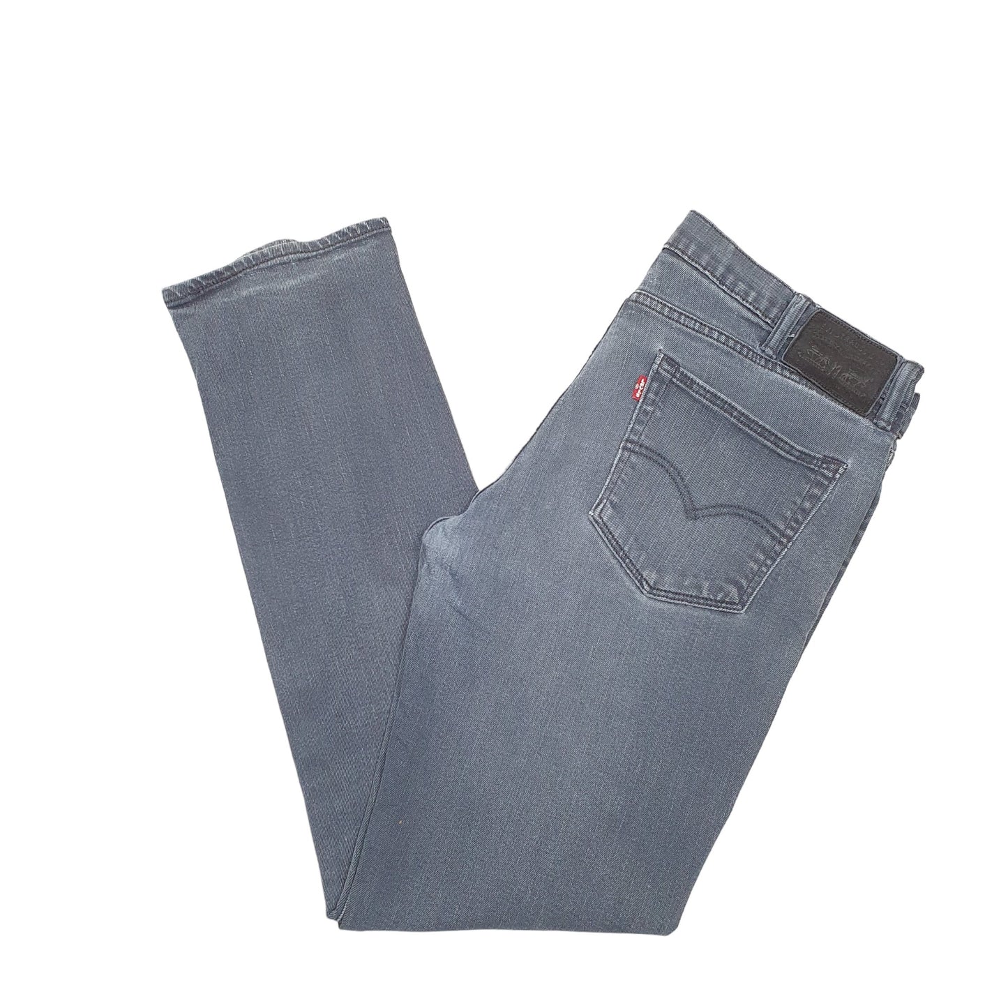Mens Grey Levis Stretch 511 JeansW38 L32