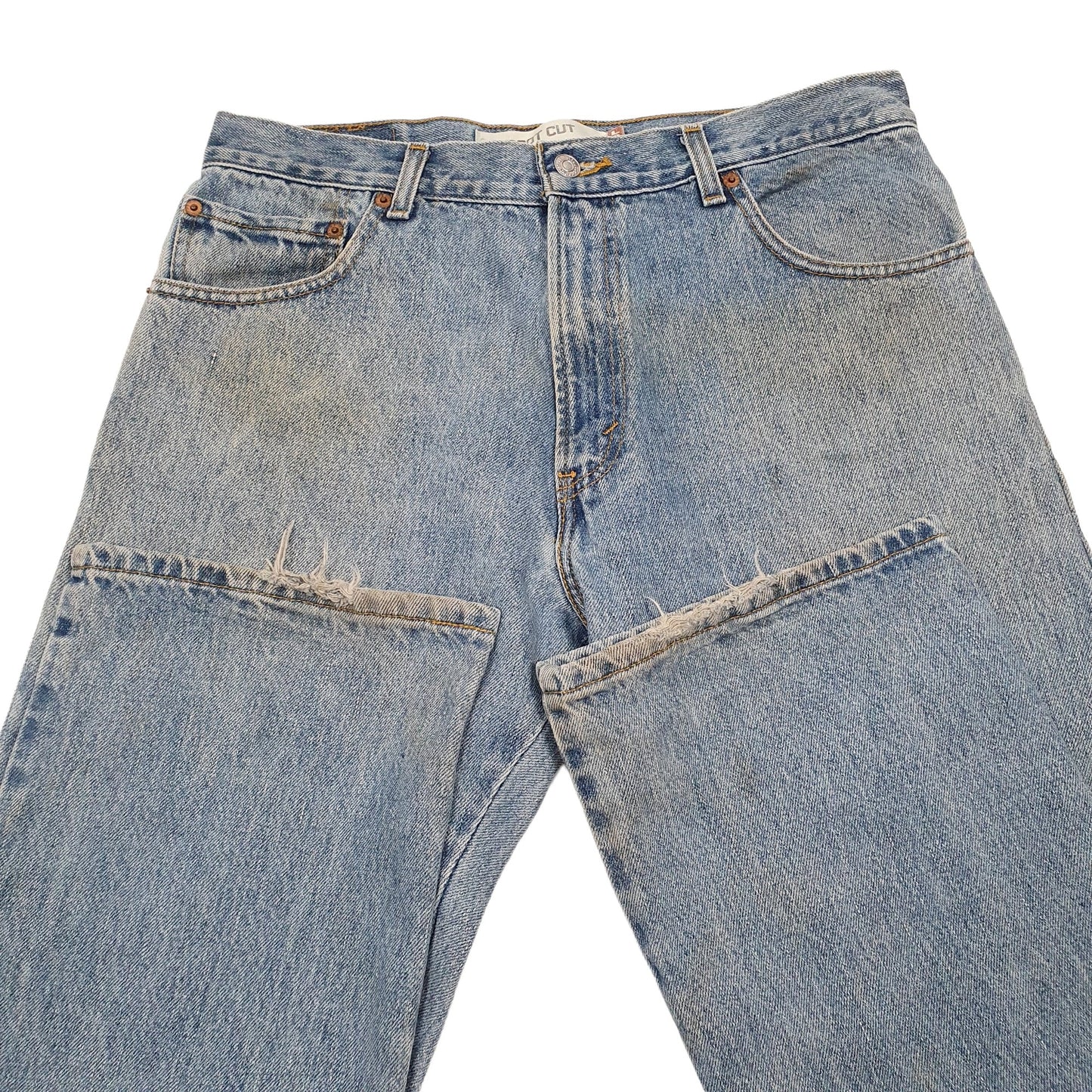 Levis 517 Bootcut Fit Jeans W34 L34 Blue