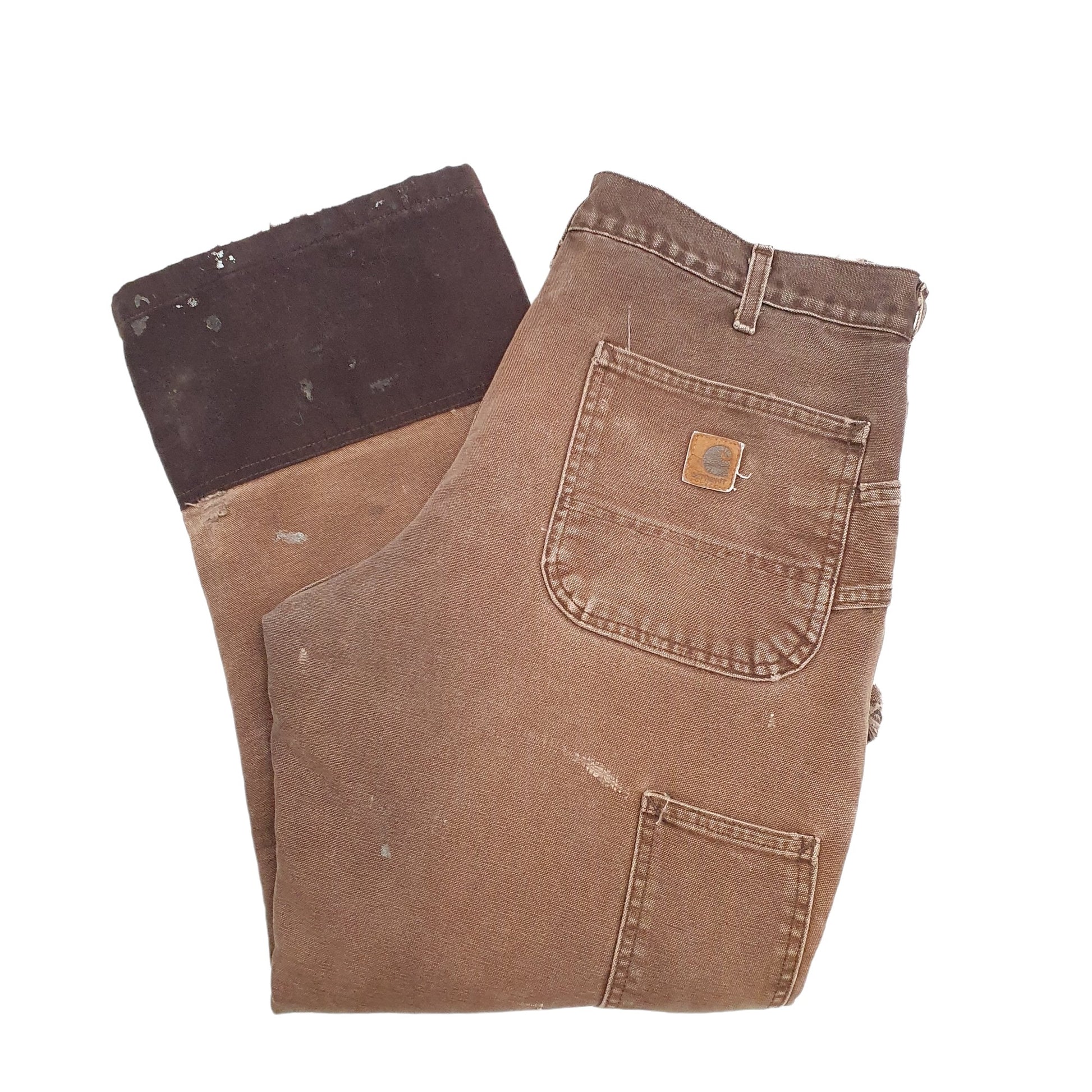 Mens Brown Carhartt  Carpenter Trousers