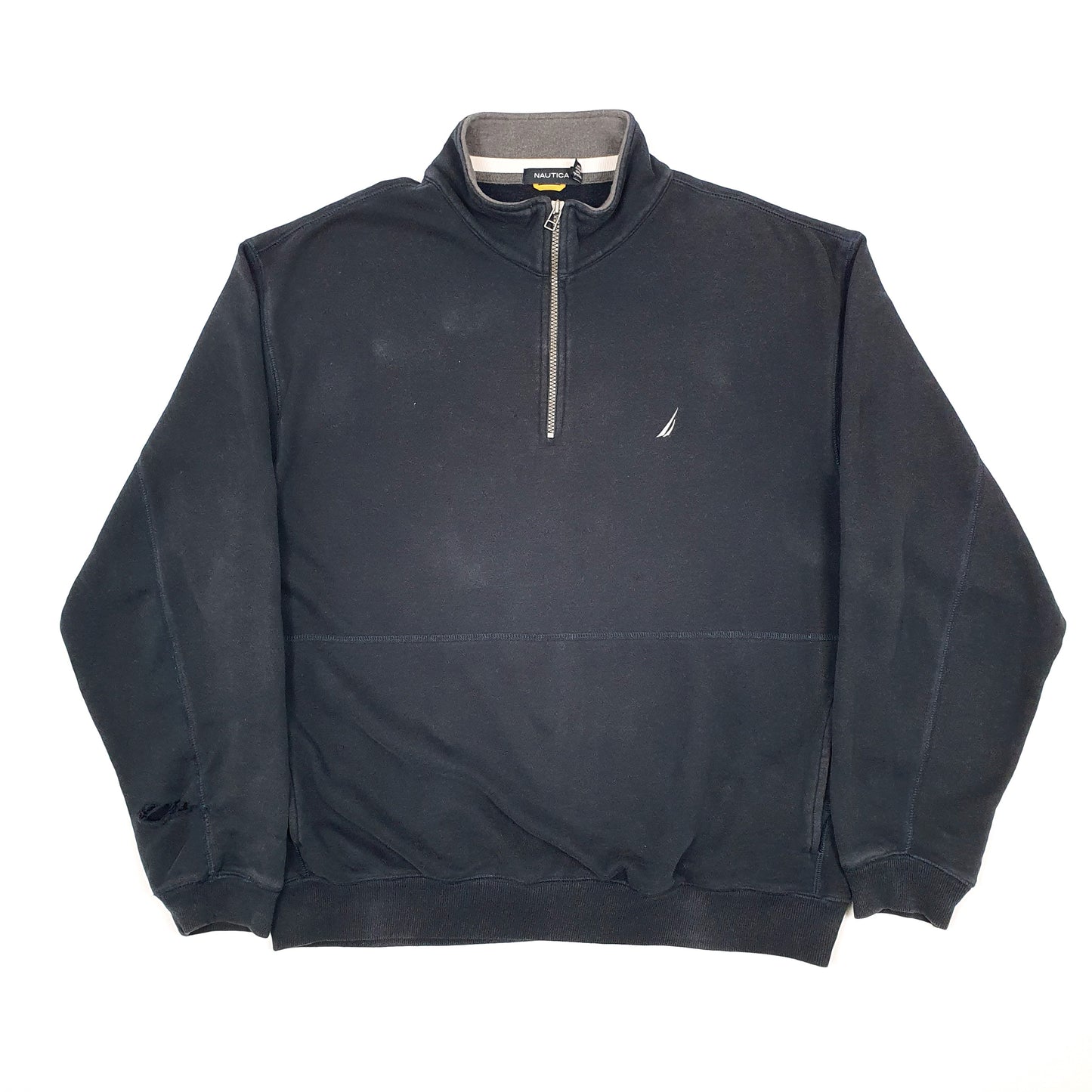 Nautica Quarter Zip XL Navy