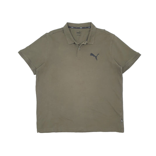 Puma Short Sleeve Polo Shirt Green