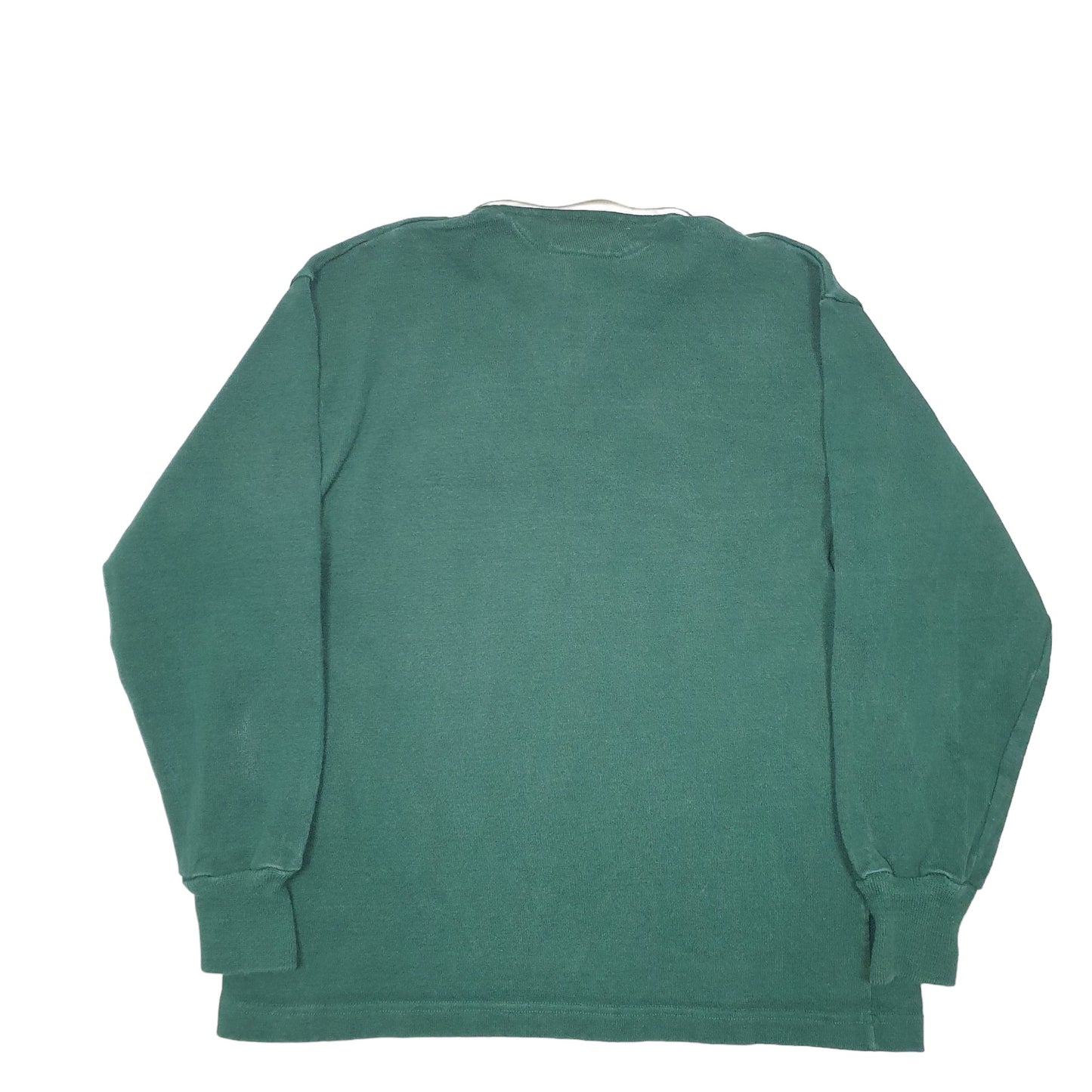 Mens Green Barbarian Shirt Winter Carnival 97 Vintage Rugby Jumper