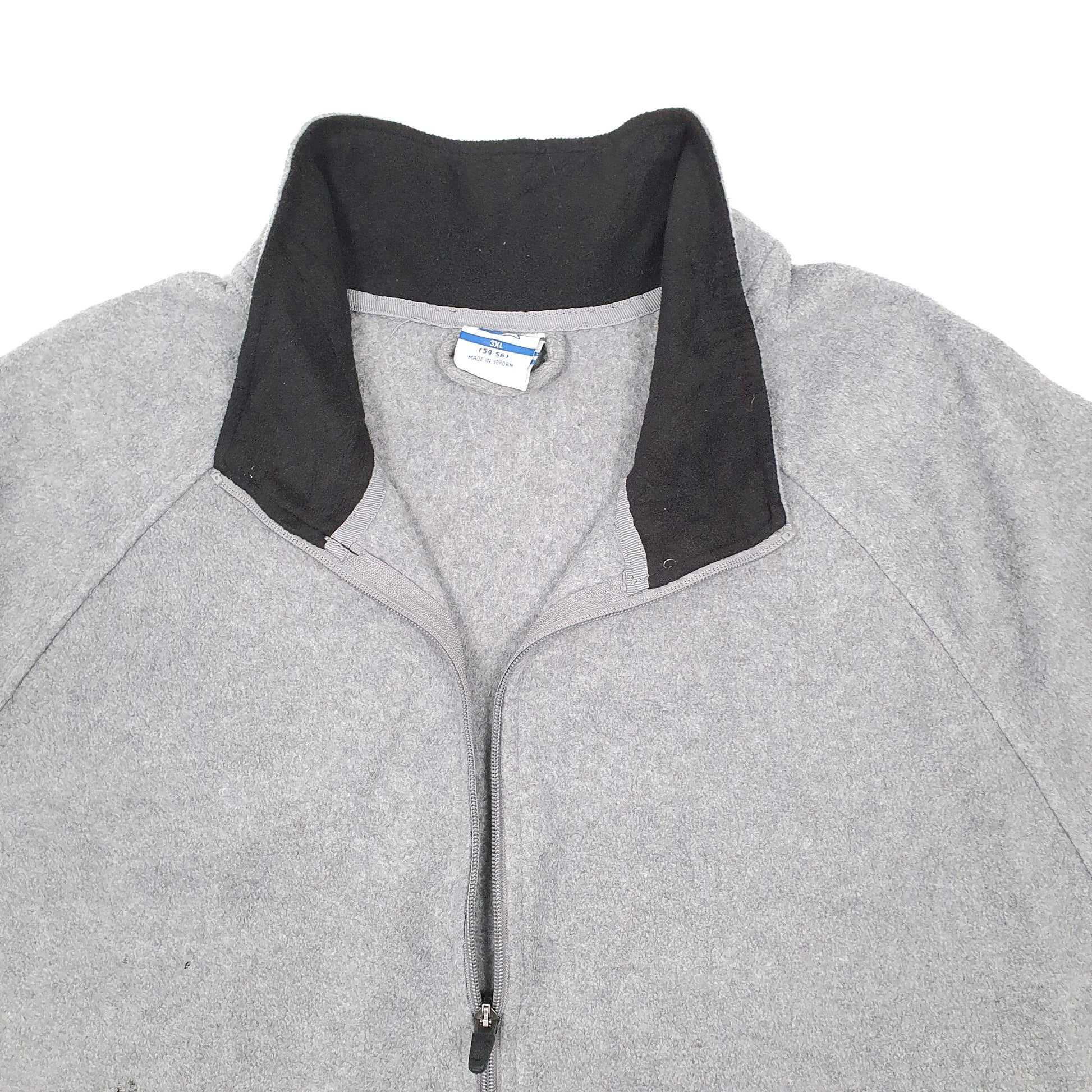 Mens Grey Starter  Full Zip Jumper
