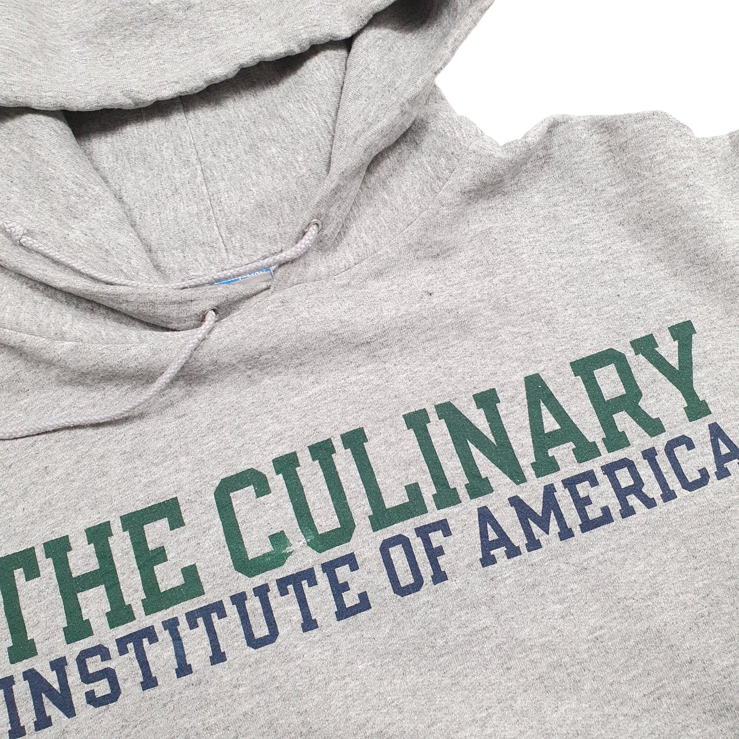 Mens Grey Champion USA College Cooking Hoodie Jumper