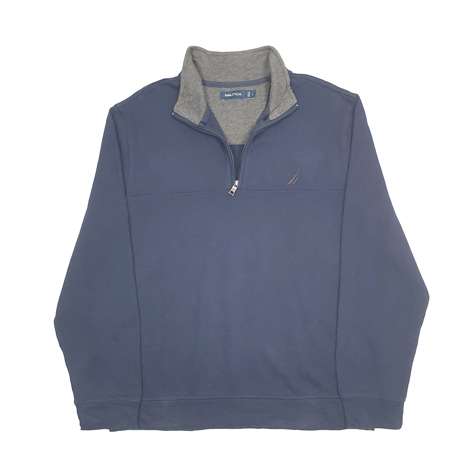 Nautica Quarter Zip L Navy