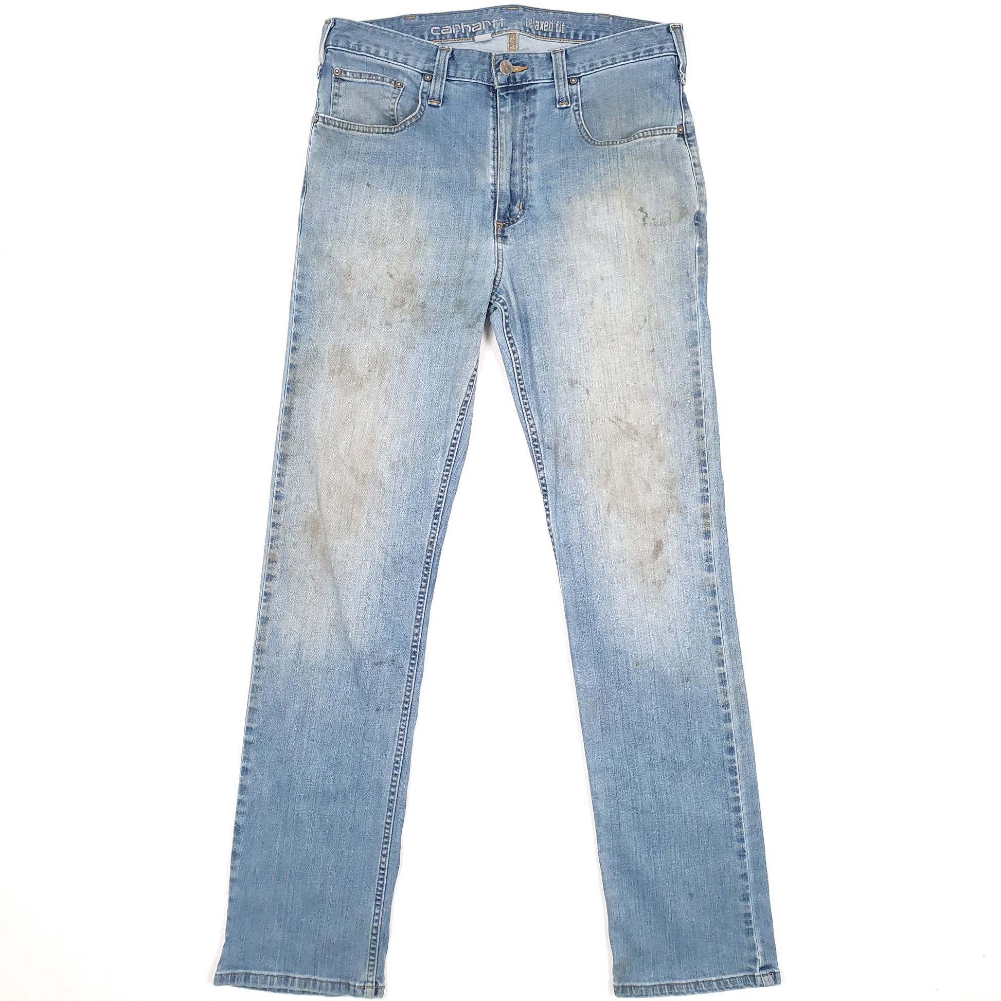 Carhartt Casual Regular Fit Relaxed Jeans W33 L33 Blue