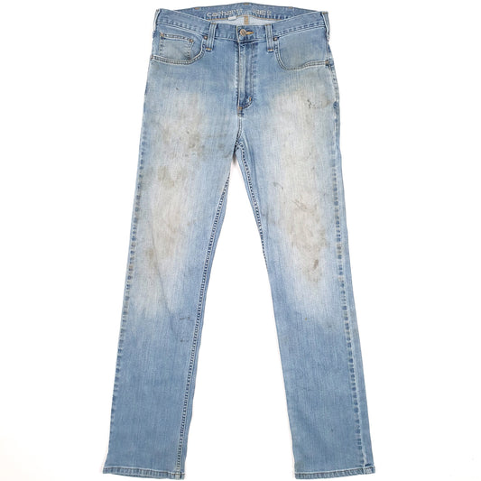 Carhartt Casual Regular Fit Relaxed Jeans W33 L33 Blue