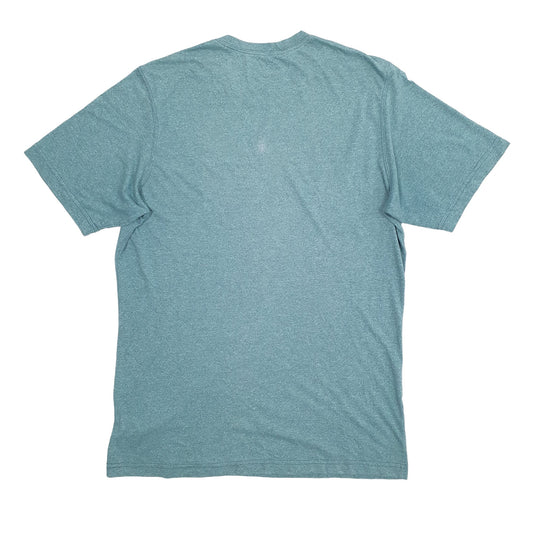 Mens Green Columbia Sportswear  Short Sleeve T Shirt