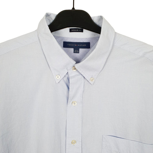 Tommy Hilfiger Long Sleeve Regular Fit Shirt Blue