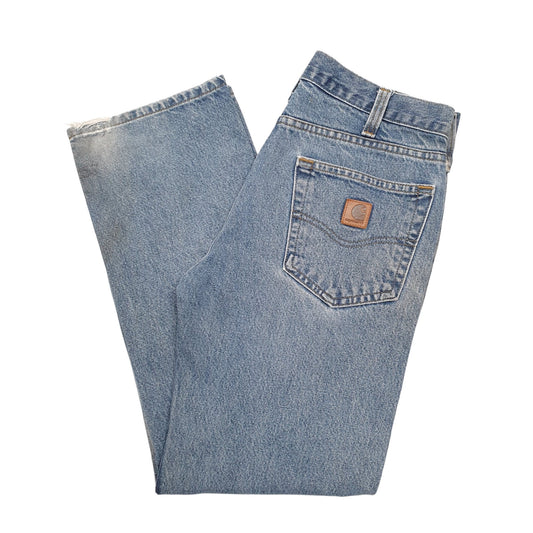 Mens Blue Carhartt  Carpenter JeansW32 L30