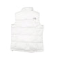 Womens White The North Face Gilet Vest 700  Coat