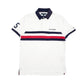 Mens White Tommy Hilfiger Spellout Short Sleeve Polo Shirt