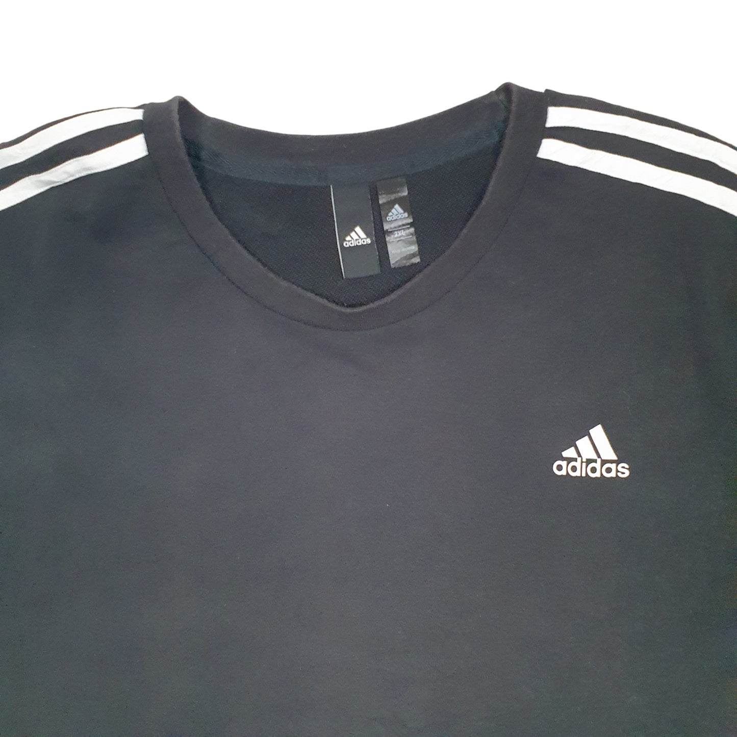 Mens Black Adidas  Crewneck Jumper
