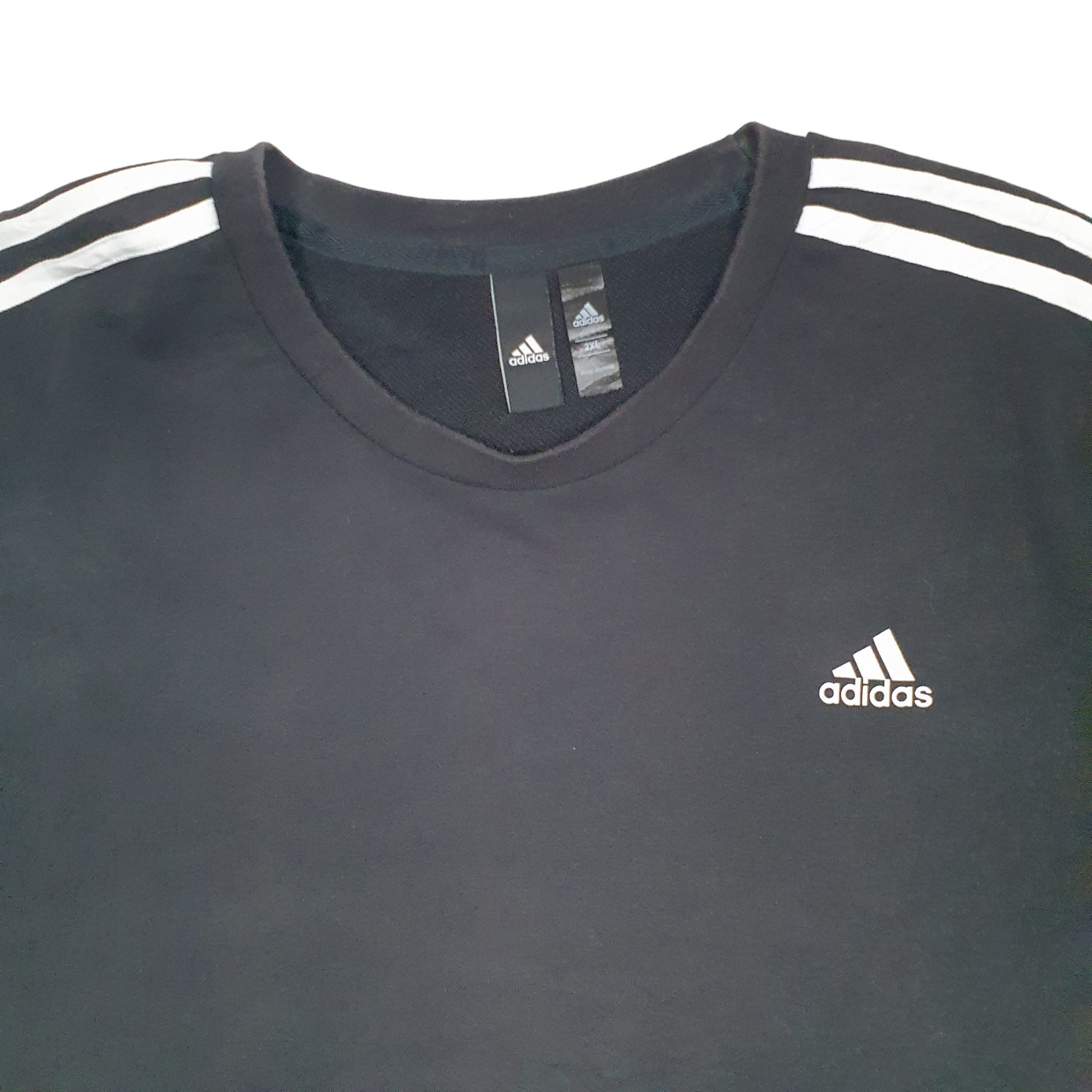 Mens Black Adidas  Crewneck Jumper