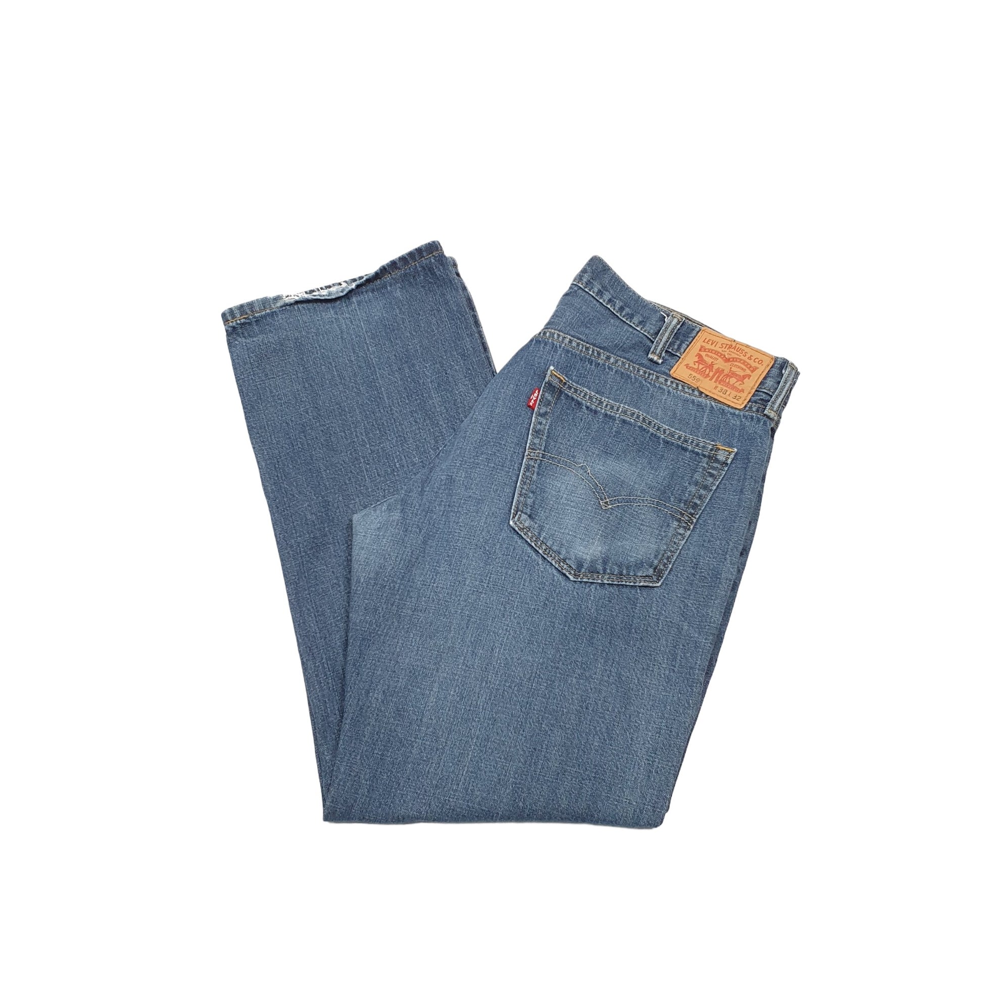 Levis 559 Relaxed Fit Jeans W38 L31 Blue