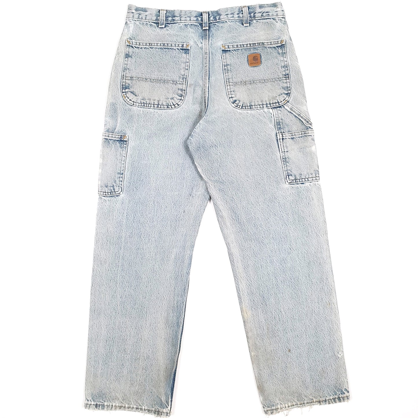 Carhartt Casual Loose Fit Carpenter Jeans W32 L29 Blue