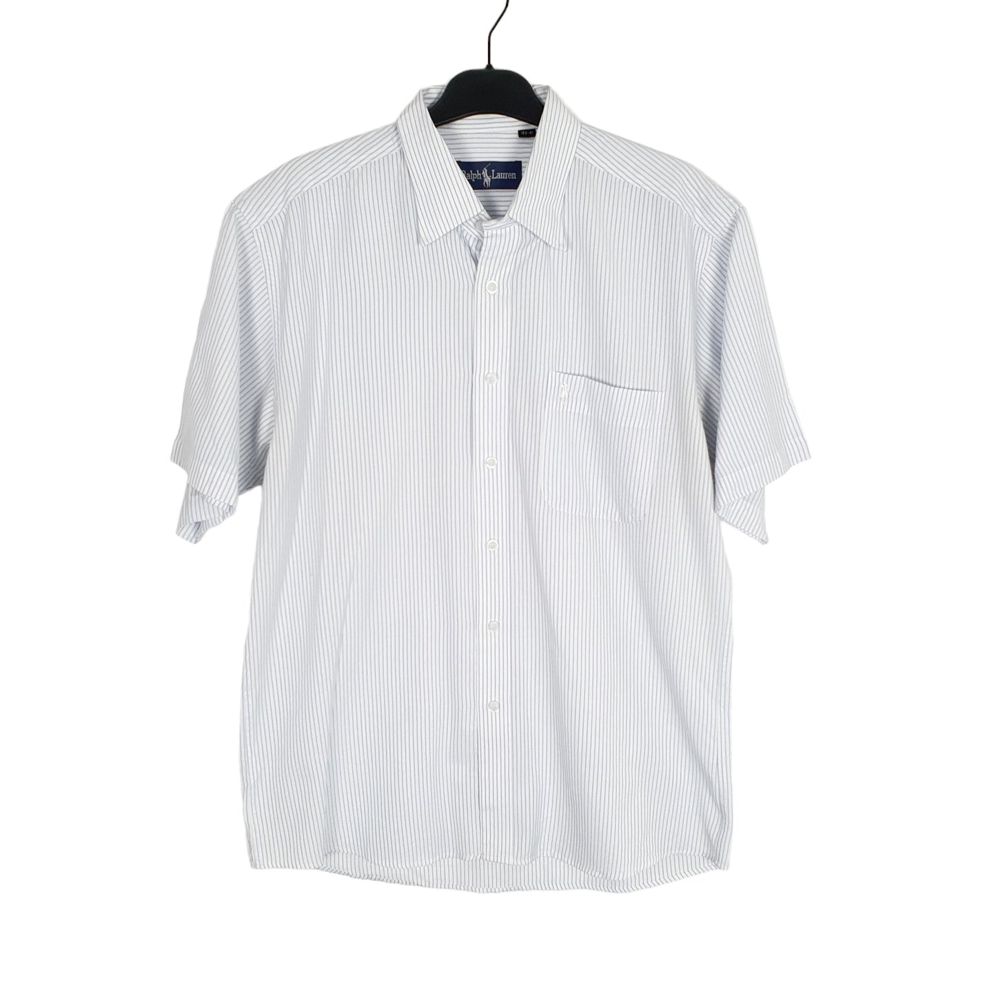 Ralph Lauren Short Sleeve Regular Fit Striped Shirt White