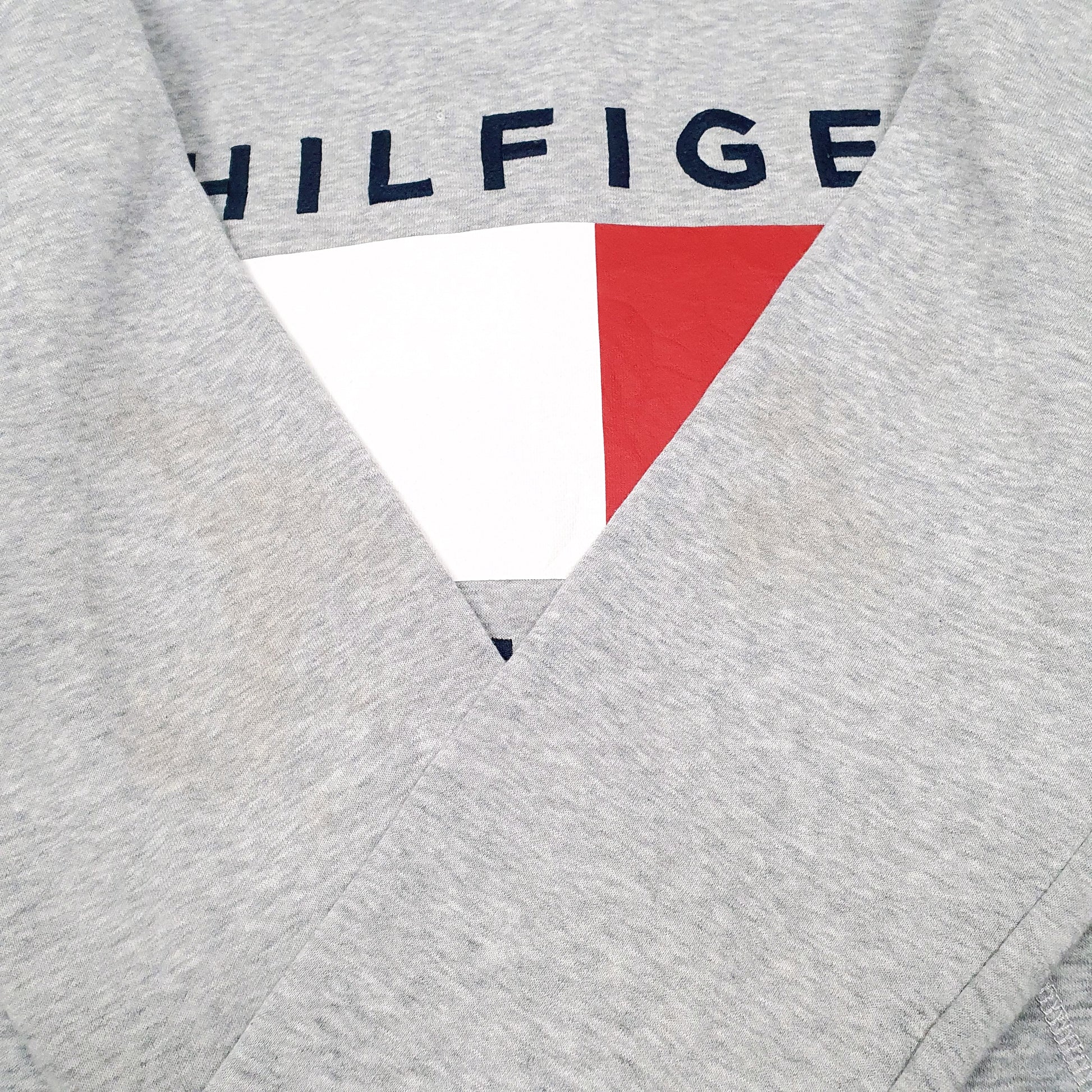 Mens Grey Tommy Hilfiger  Hoodie Jumper